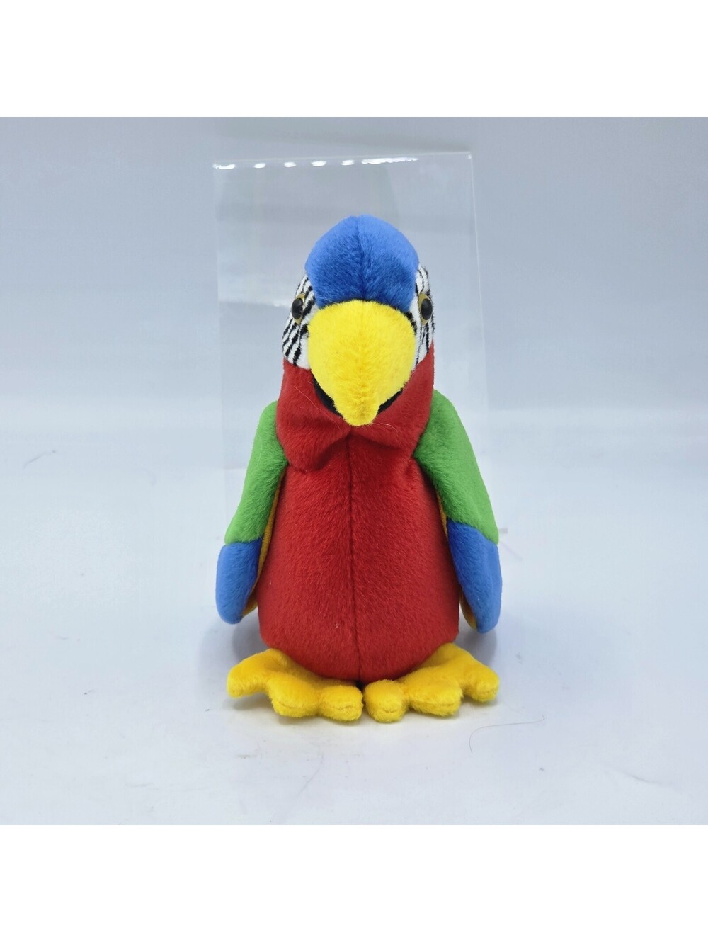 Ty Beanie Babies Collection “JABBER” The Parrot Rare Retired Collectible Plush